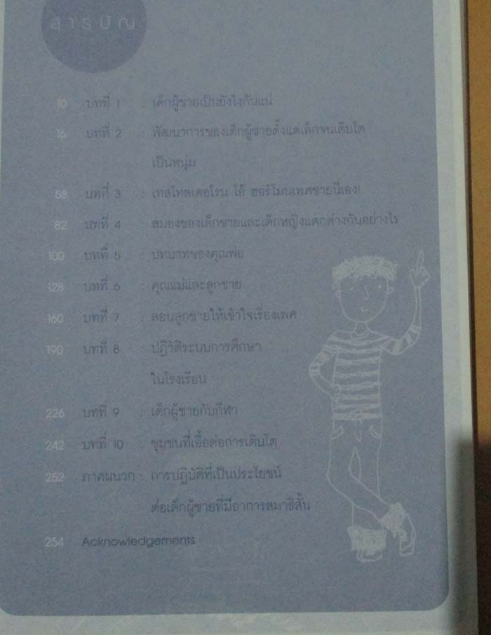  	 หนังสือ ลูกผู้ชายเลี้ยงกันอย่างไรดี