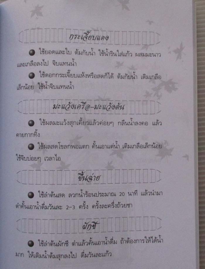 หนังสือ รักษาโรคด้วยสมุนไพรใกล้ตัว