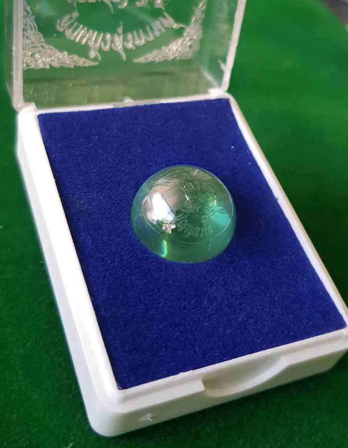 !!สุดคุ้ม!!ลูกแก้วสุรกานต์ หลวงปู่เขียน ปุญญฺกาโม ปลุกเสก2ปีเต็ม ป่าช้าบ้านโพนสิม จ.อุบลฯ1