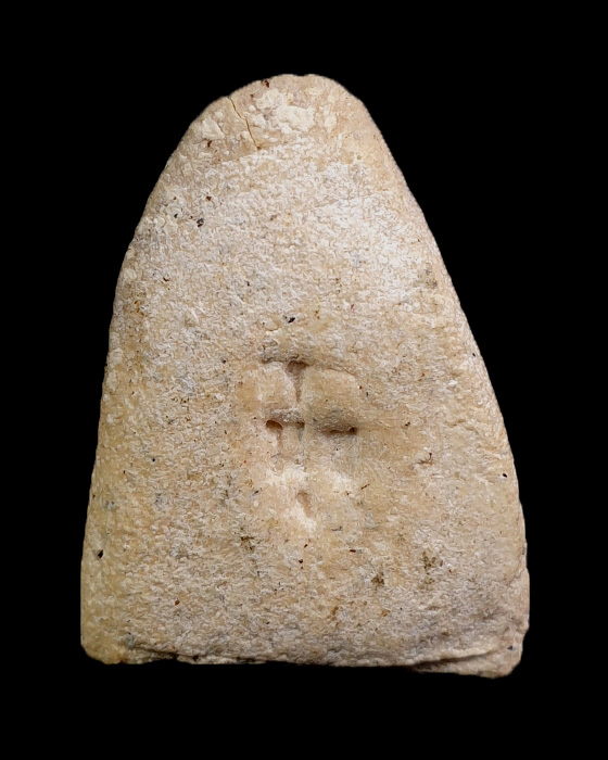 พระภควัมบดี ปิดตาหลวงพ่อมุ่ย วัดดอนไร่ มีเกศา ปี 2515