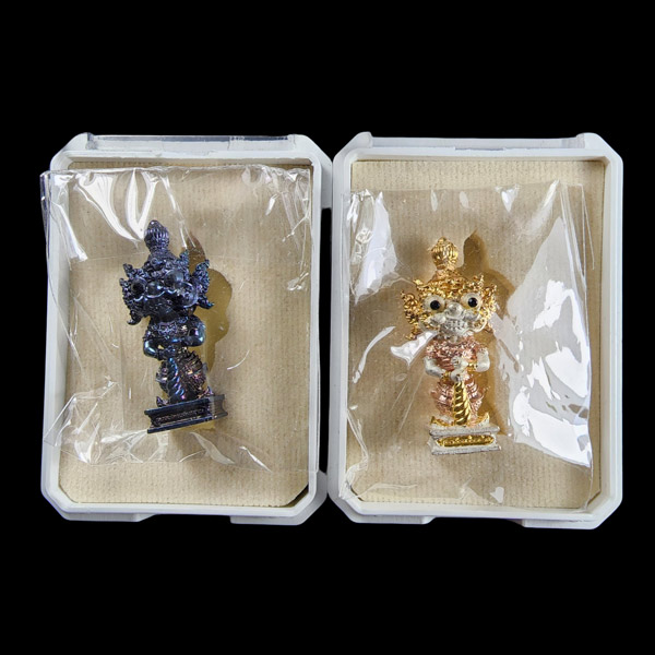 ท้าวเวสสุวรรณ รุ่น กุเวรน้อย ร้อยล้าน อาจารย์ไกรเดช ปู่เวสมหามนต์ จ.ร้อยเอ็ด