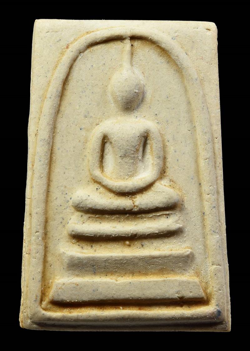 พระสมเด็จวัดระฆัง118ปี พิมพ์ยืด เกศจุด นิยม พร้อมกล่องเดิม