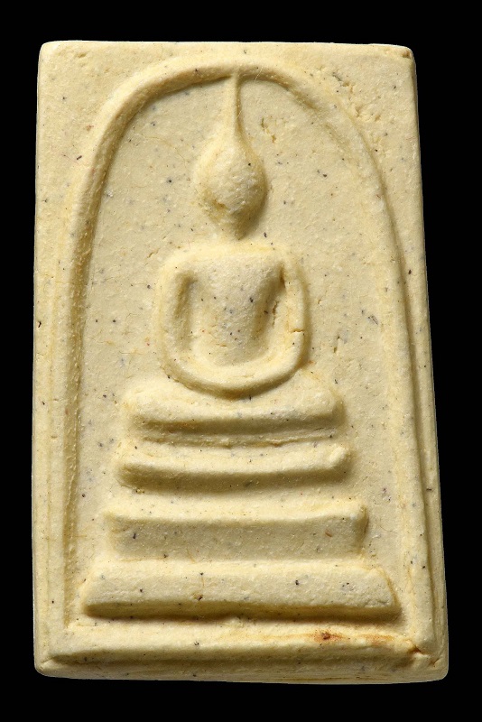 สมเด็จวัดระฆัง108ปี พิมพ์แขนจุดตื้น มีบัตรรับรอง พร้อมกล่องและกลักกระดาษเดิมๆ