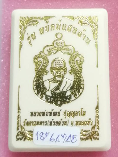 เหรียญพยัคฆ์แสนล้าน หลวงพ่อพัฒน์ วัดห้วยด้วน จ.นครสวรรค์ (ป๋อง สุพรรณ การันตี) รายการที่ 18
