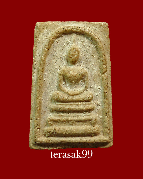 พระสมเด็จคะแนน ฐานเลข๑ หลวงปู่นาค วัดระฆัง เนื้อผง ปี2500 ราคาเบาๆ