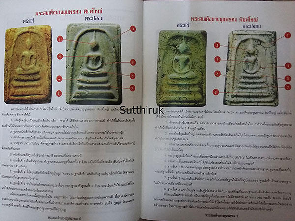 หนังสือ ข้อแตกต่างระหว่าง พระสมเด็จบางขุนพรหม (แท้-เก๊) 