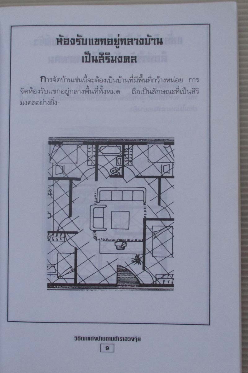  หนังสือ วิธีตกแต่งบ้านตามตำราฮวงจุ้ย