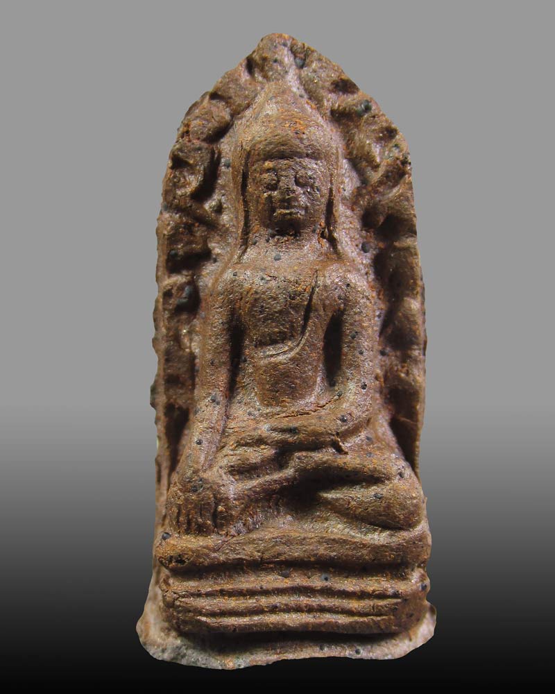 พระรอดมหาวัน พิมพ์อินเดีย วัดมหาวัน รุ่นแรกจ.ลำพูน