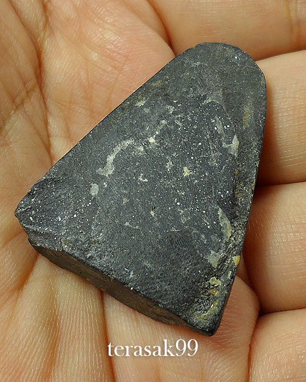 รูปเหมือนสมเด็จโต เนื้อดำ(ผงใบลาน) หลวงปู่นาค วัดระฆัง เนื้อผง ปี2495 หายาก