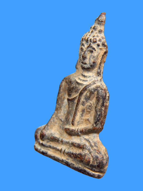 พระอู่ทอง สนิมแดง พิมพ์เล็ก กรุศรีสะอาด จ.เพชรบูรณ์