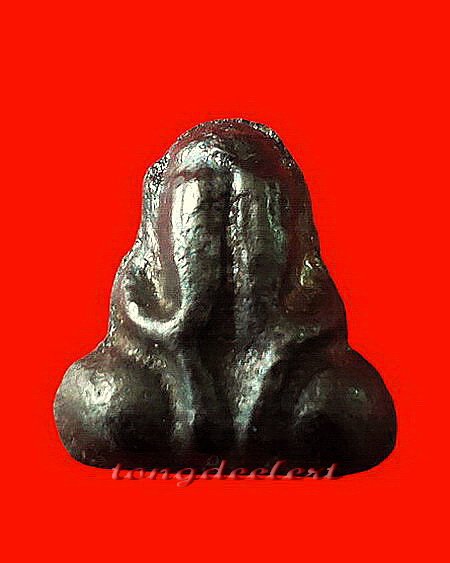 พระปิดตาเนื้อเมฆพัตร หลวงพ่อนารถ วัดศรีโลหะราษฎร์บำรุง จ.กาญจนบุรี สวยมากค่ะ