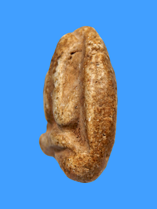 พระปิดตา เนื้อผงพุทธคุณ กรุวัดอัมพวา กรุงเทพฯ