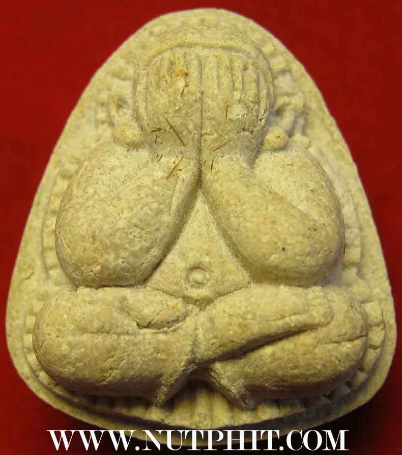 พระปิดตาฝัง พลอยแท้ โรยเกษา หลวงปู่ม่น วัดเนินตามาก ชลบุรี*175