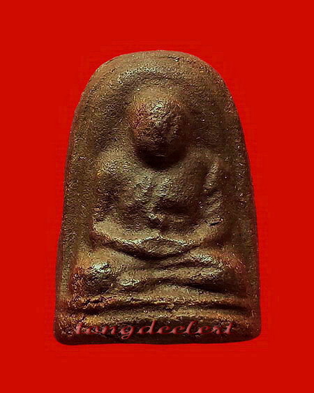 พระหลวงพ่อทวดเนื้อว่าน ปี 2502 หลวงพ่อเล็ก วัดเขาดิน จ.กาญจนบุรี สวยมากค่ะ