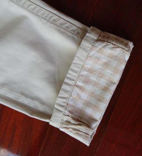 กางเกง5ส่วน ASK ของแท้ UK style มีกระเป๋าข้างขา และพับปลายขาโชว์ลายได้ + ของแถม