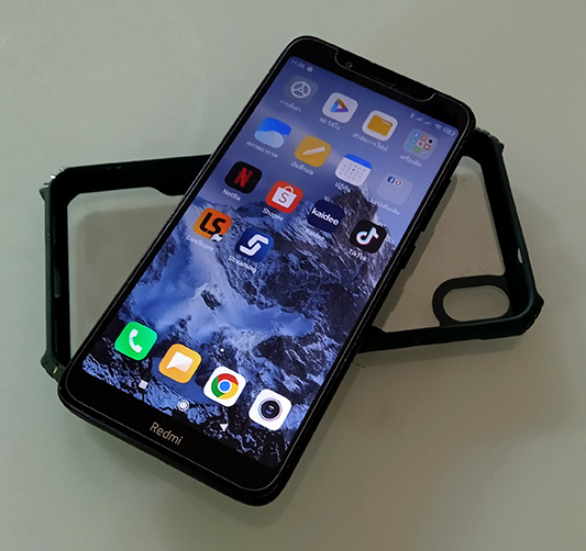 Redmi 7A สวยๆ 2ซิม 32GB Octa-core Max มีHotspot พร้อมเคสและสายชาร์จ