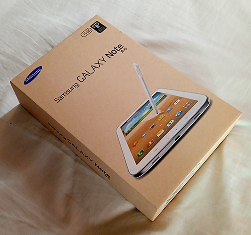 Samsung Galaxy Note8.0 มีกล่อง