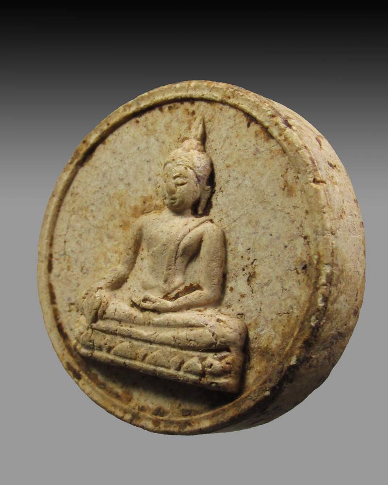 พระสมเด็จจันทร์ลอยสิบทิศ พิมพ์ใหญ่ วัดนางชี กรุงเทพฯ ปี 2509 