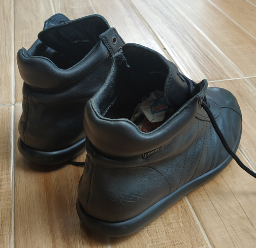 รองเท้า CAMPER แท้ Black Basket bootie Men Shoe คู่นี้ made in MOROCCO