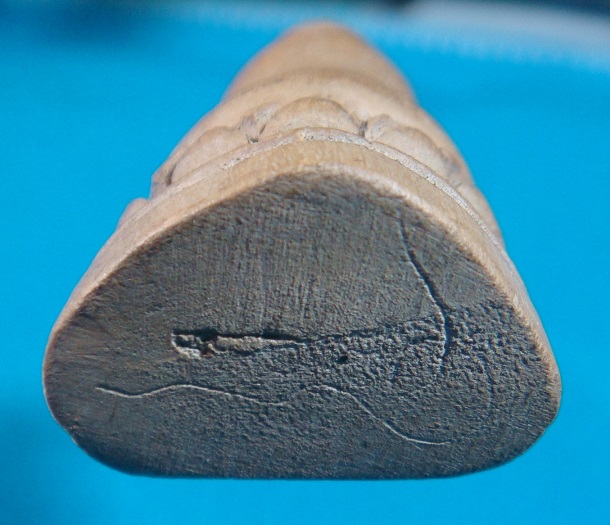 *** พระปิดตาไม้แกะ มีจาร สวยครับ ***