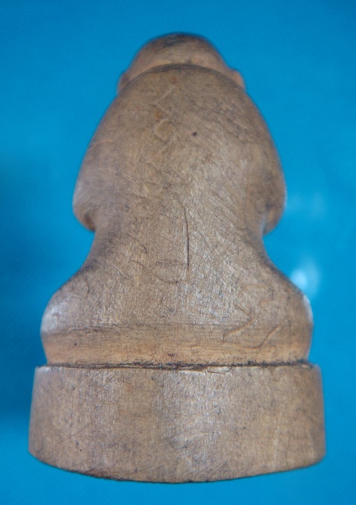 *** พระปิดตาไม้แกะ มีจาร สวยครับ ***