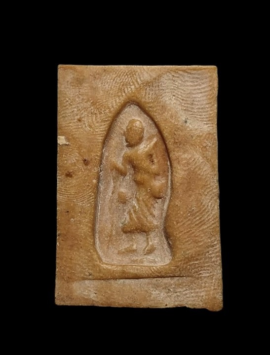 สมเด็จหลังพระสิวลีมีย่าม หลวงพ่อกวย วัดโฆสิตาราม  เนื้อผงน้ำมัน