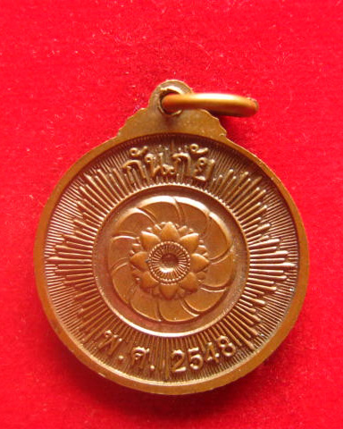 เหรียญกันภัย วัดพระธรรมกาย ปทุมธานี ปี 2548