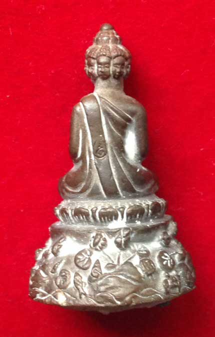 พระมหาเศรษฐีนวโกฏิ ฐานปูปลา หลวงปู่ผล วัดอินทาราม จ.อยุธยา