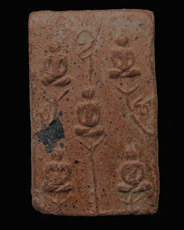 พระเจ้าห้าพระองค์ หลวงพ่อเงิน กรุวัดบางคลาน จ.พิจิตร เนื้อดิน บัตรรับรอง