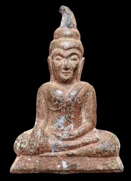 **วัดใจ**พระท่ากระดาน พิมพ์ใหญ่ เนื้อตะกั่วนมเก่ากรุลั่นทม วัดต้นลำใย จ.กาญจนบุรี**เนื้อจัด สวยๆ