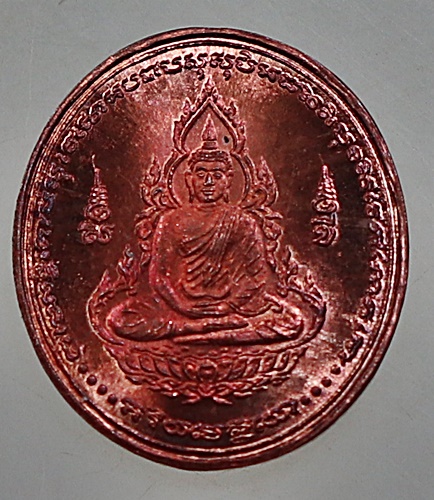 เหรียญทําน้ํามนต์หลวงปู่ศรีมหาวีโร ปี52 พิมพ์เล็ก ๒