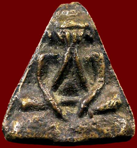 *พระปิดตาหลวงพ่อพัก วัดบึงทองหลาง บางกะปิ กทม. ปี๒๔๘๕*