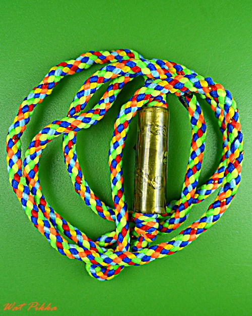 ตะกรุดเงินอยู่ไฟ(กันปอบ) หลวงปู่สิงห์ วัดบ้านขี้เหล็ก ศรีสะเกษ .B838.*