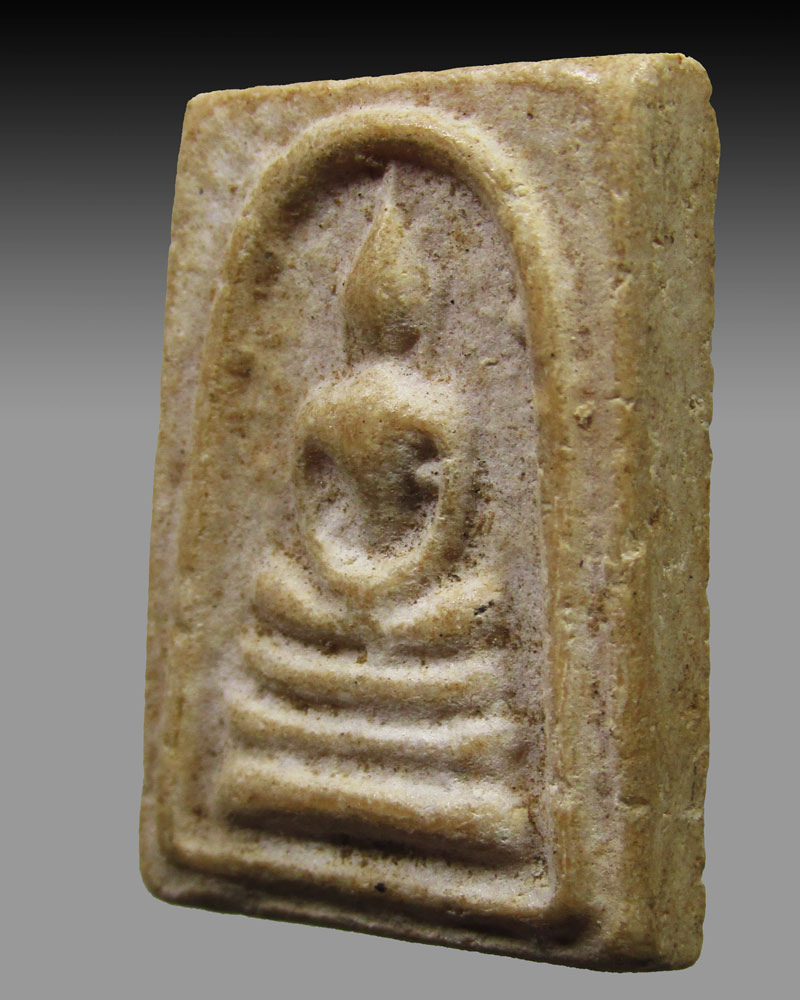 สมเด็จพิมพ์คะแนน บล็อกวัด หลวงพ่อกวย หลังพระสีวลี วัดโฆษิตาราม จ.ชัยนาท ปี 2515