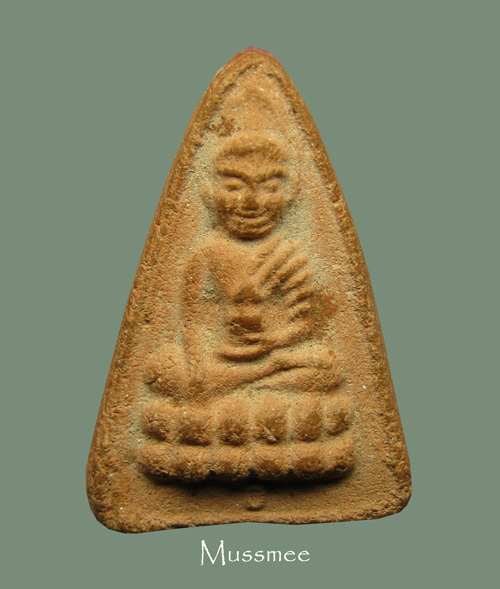 พระพุทโธน้อย ปี 2511 ผสมผงเก่า ( พระพุทโธน้อย ที่แตกหักชำรุด ปี 2494) คุณแม่บุญเรือน 