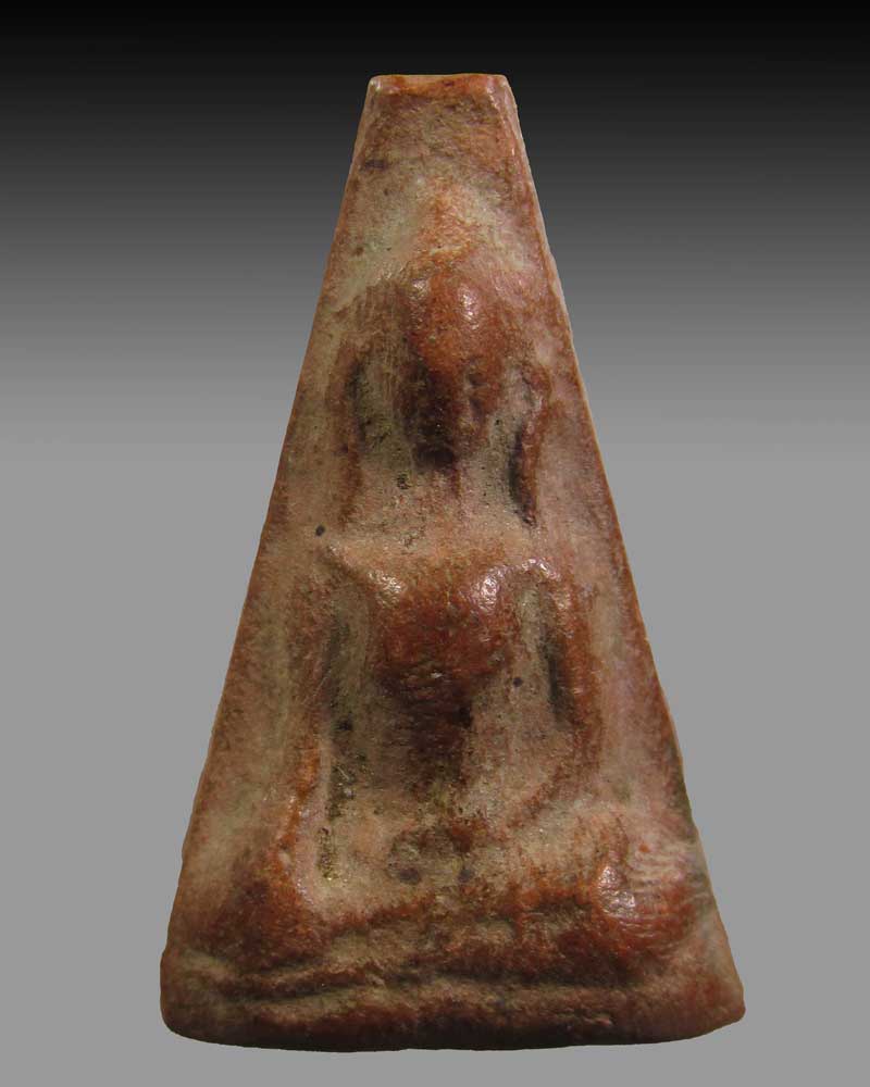 พระผงสุพรรณ รุ่นจงอางศึก วัดพระศรีรัตนมหาธาตุ สุพรรณบุรี ปี 2510 หลวงพ่อมุ่ย เสก