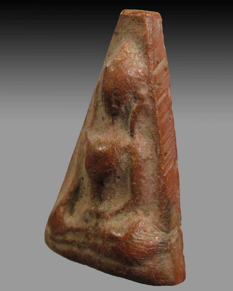 พระผงสุพรรณ รุ่นจงอางศึก วัดพระศรีรัตนมหาธาตุ สุพรรณบุรี ปี 2510 หลวงพ่อมุ่ย เสก