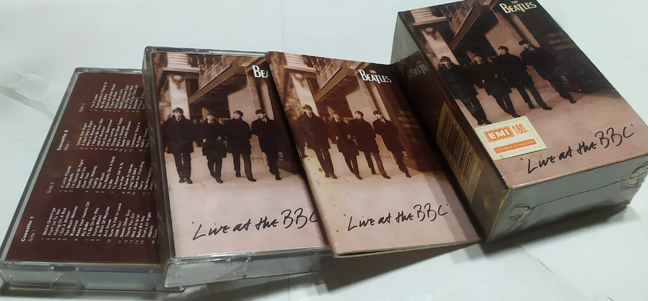 Beatles ชุดหายาก Live at the BBC (ฺBoxset เทป2ม้วน พร้อมBook1เล่ม)