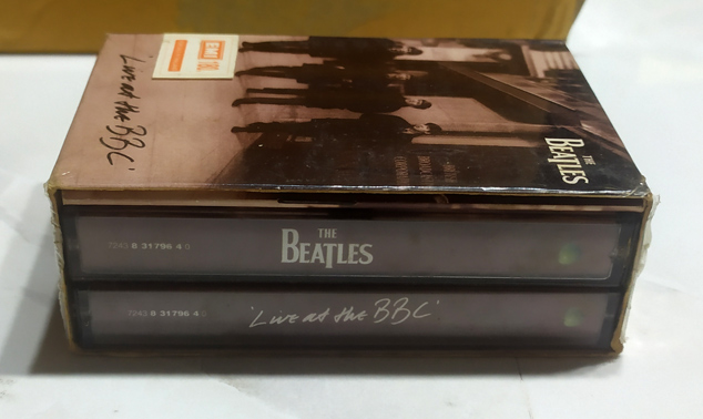 Beatles ชุดหายาก Live at the BBC (ฺBoxset เทป2ม้วน พร้อมBook1เล่ม)