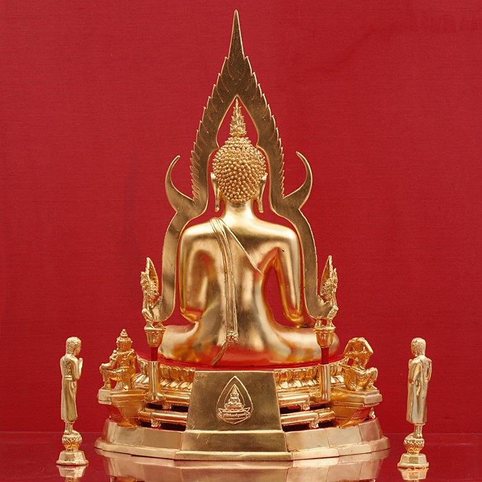พระบูชาพระพุทธชินราช รุ่นบูรณะพิพิธภัณฑ์ หน้าตัก 9 นิ้ว งานปั้นจ่าทวี บูรณเขตต์ สวยงามมาก 