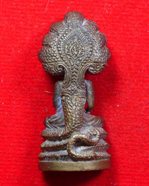  รูปหล่อนาคปรก เนื้อโลหะ วัดสุทัศน์เทพวนาราม 