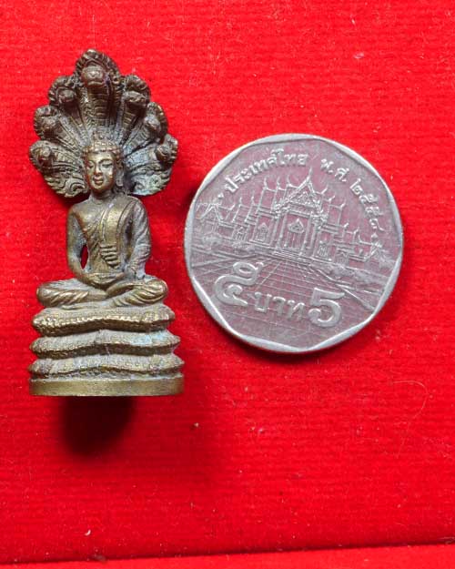  รูปหล่อนาคปรก เนื้อโลหะ วัดสุทัศน์เทพวนาราม 