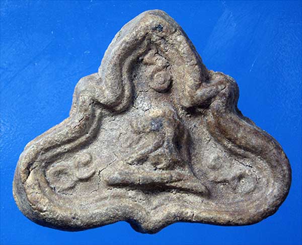 พระปิดตาพ่อมี วัดทรงคะนอง จ.นครปฐม เนื้อดินผสมผง