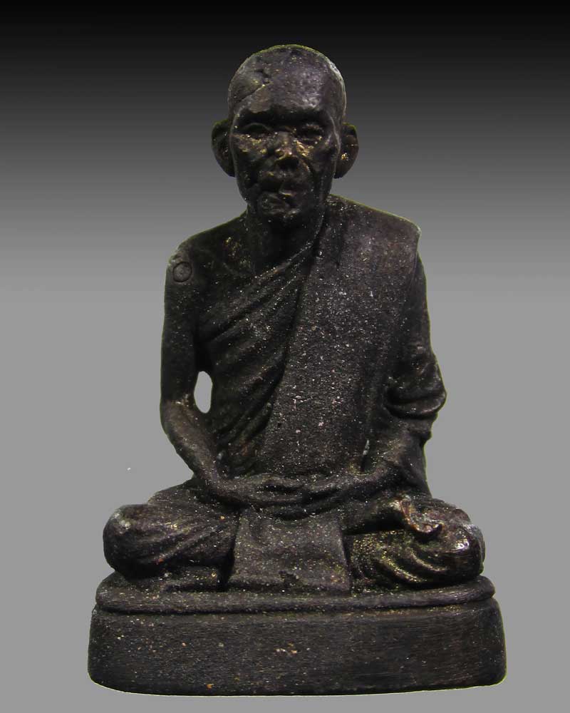  รูปหล่อ พระครูใบฎีกา พร้อม วัดเสาธงทอง อ.ปากเกร็ด จ.นนทบุรี 