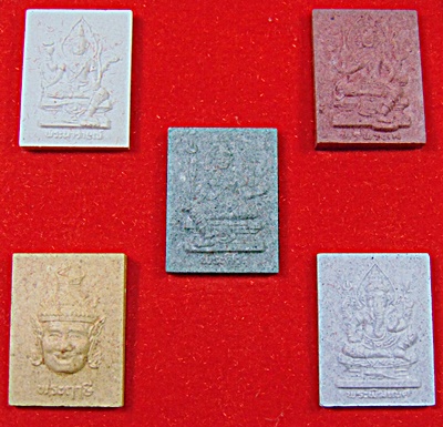 พระชุดมหาเทพมงคล หลัง สก.เฉลิมพระชนมพรรษา 6 รอบ ปี 2547 ชุดกรรมการ 5 องค์