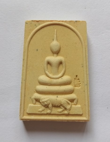 พระสมเด็จ พิมพ์ขี่เสือ หลวงพ่อสาคร วัดหนองกรับ ระยอง ปี53 