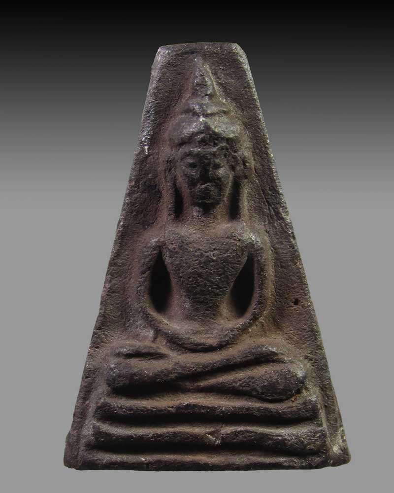 พระอู่ทองออกศึก รุ่นจงอางศึก วัดพระศรีรัตนมหาธาตุ สุพรรณบุรี ปี 2510 หลวงพ่อมุ่ย เสก