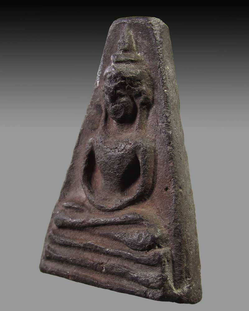 พระอู่ทองออกศึก รุ่นจงอางศึก วัดพระศรีรัตนมหาธาตุ สุพรรณบุรี ปี 2510 หลวงพ่อมุ่ย เสก