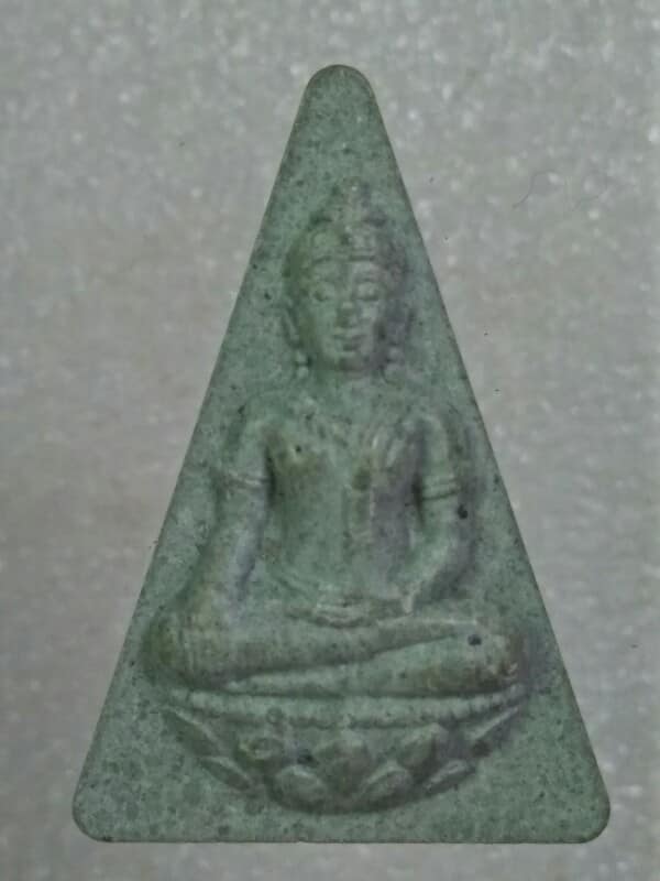 พระผงจิตรดา 6 รอบ หลัง สก