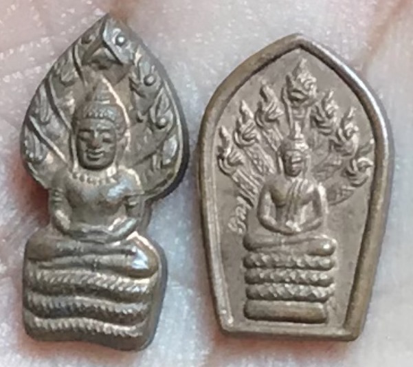 พระนาคปรกหลวงพ่อคูณปริสุทโธ รุ่นคูณพันล้าน+คูณทรัพย์แสนล้าน เนื้อทองแดง ปี2537และ2539